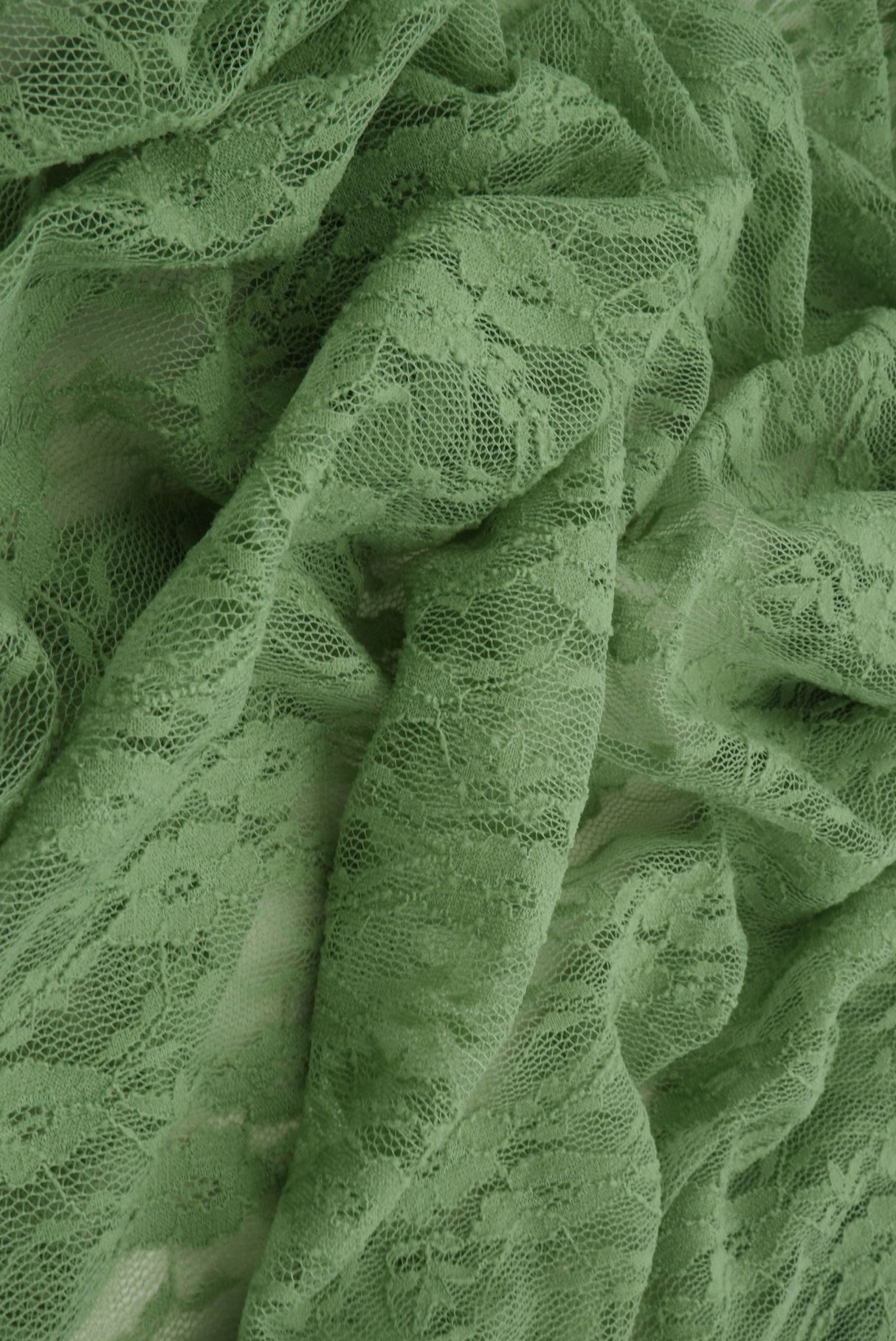 Floral Stretch Lace Fabric