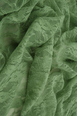 Floral Stretch Lace Fabric