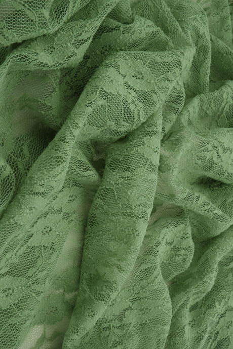 Floral Stretch Lace Fabric