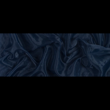 2-Ply Polyester Organza - Navy - Zelda Collection
