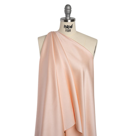 Polyester Satin - Peach - Reverie Collection
