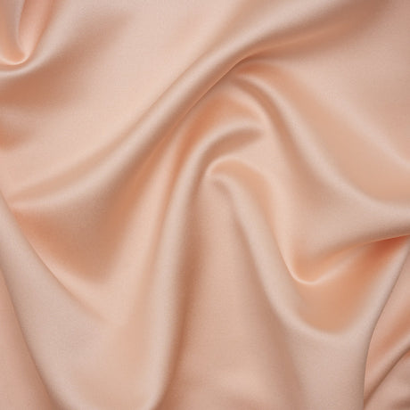 Polyester Satin - Peach - Reverie Collection