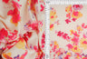 1 Yard Digital Floral Peach Skin Print Fabric, 58/59? Wide Polyester Spandex Blend