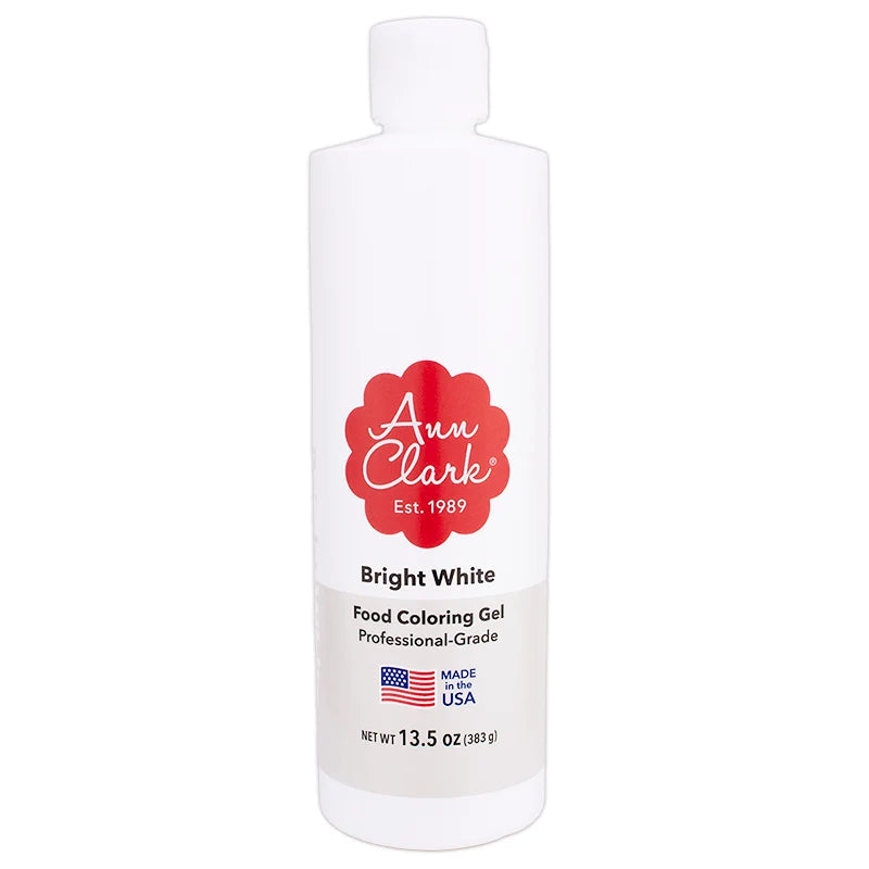 Ann Clark Bright White Food Coloring Gel – 13.5 oz