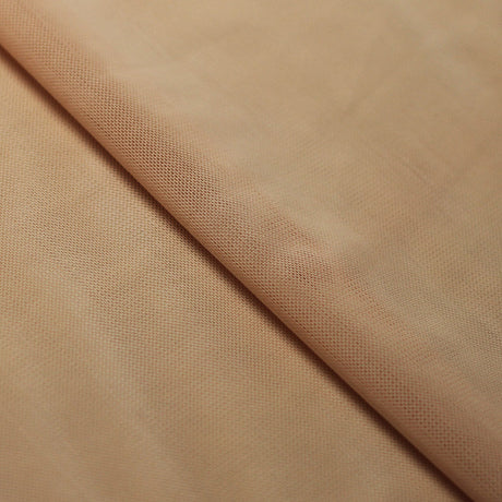 Action Mesh Polyester Spandex Fabric - Solid Colors, 58-60" Width (1 Yard)