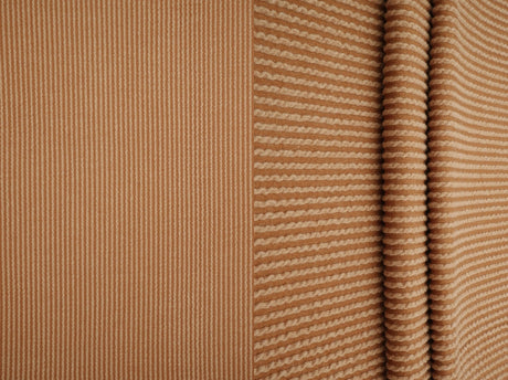 1 Yard 52" Knit Jacquard Rib Fabric 80% Polyester 15% Rayon 5% Spandex 230 GSM
