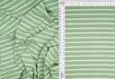 1 Yard Viscose Crepe Stripe Stretch Fabric with 1cm Line 58/60 Inch Wide