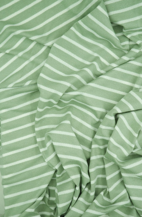 Viscose Crepe Stripe Stretch Fabric
