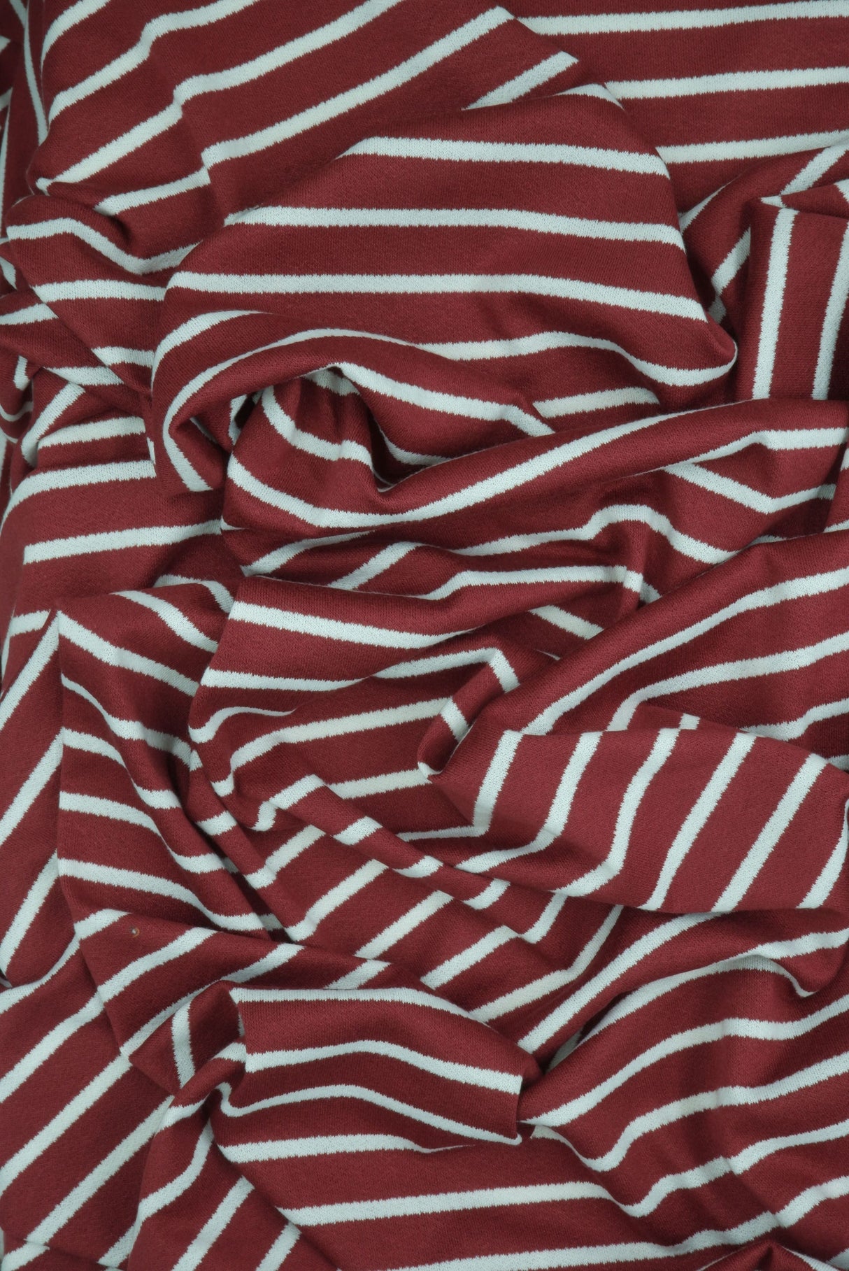 Viscose Crepe Stripe Stretch Fabric