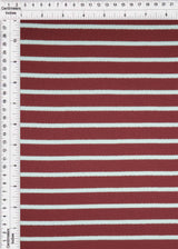 Viscose Crepe Stripe Stretch Fabric
