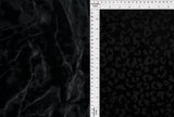 Animal Print Velvet Burnout Knit Fabric 55" Wide