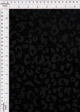 Velvet Burnout Knit Animal Print Fabric