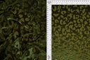 Velvet Burnout Knit Animal Print Fabric