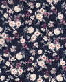 1 Yard Floral Print Poly Cey Fabric, 58/59? Wide 100% Polyester