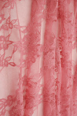 Floral Lace Nylon Spandex Fabric