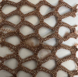 Lurex Fishnet Mesh Stretch Fabric