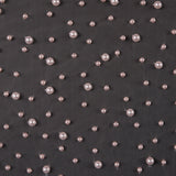Mesh Lace with Pearl Beads - Cradle Pink