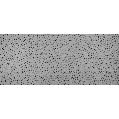 Mesh Lace with Pearl Beads - Black