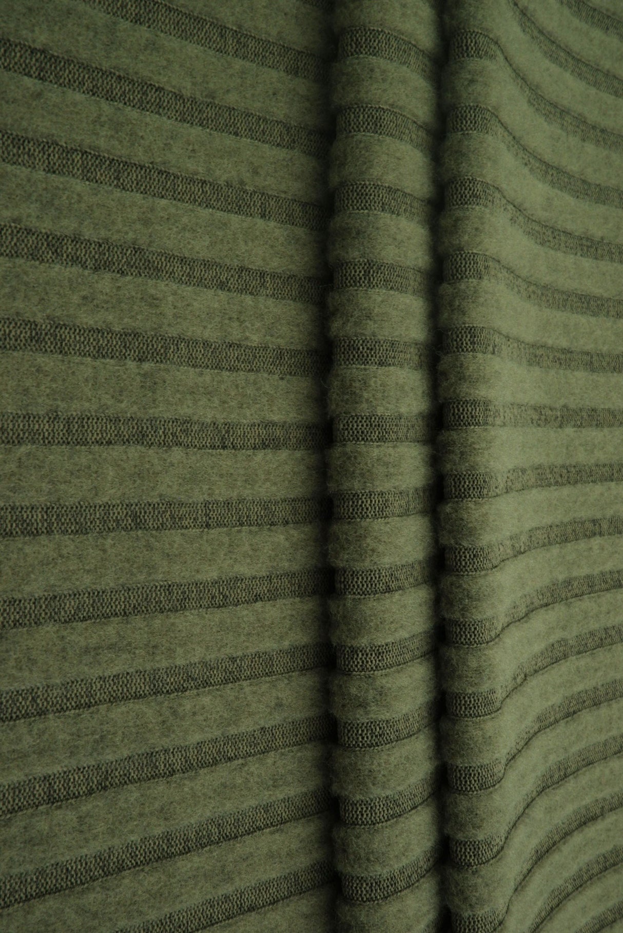 Brushed Hacci Sweater Knit Rib