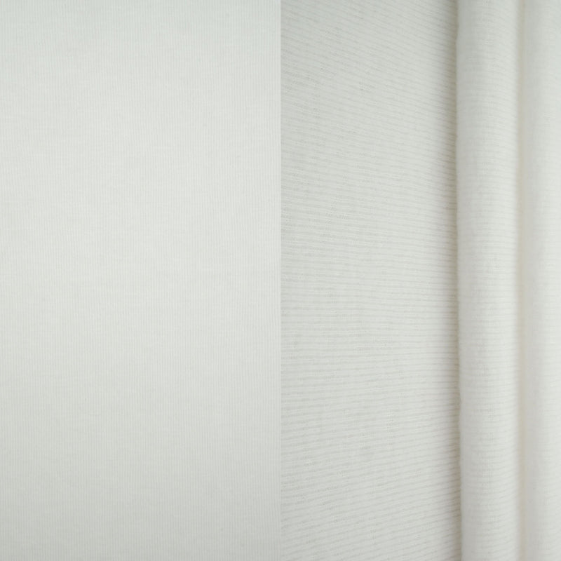 Brushed Rib Knit Jersey Solid