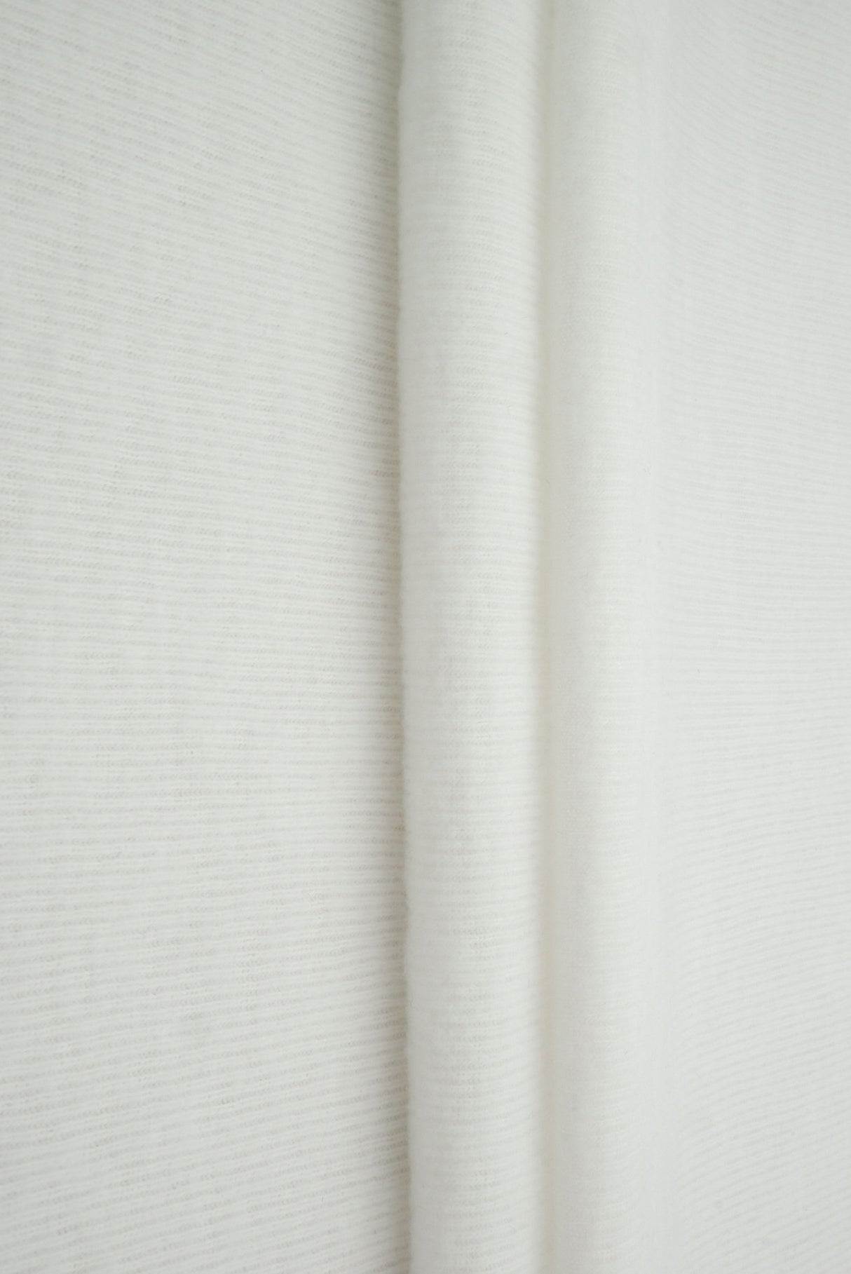 Brushed Rib Knit Jersey Solid