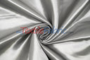 Bridal Satin Polyester Fabric - Shiny Solid, 58/60" Width, Multiple Colors (Yards, Bolts, Sample Swatches)