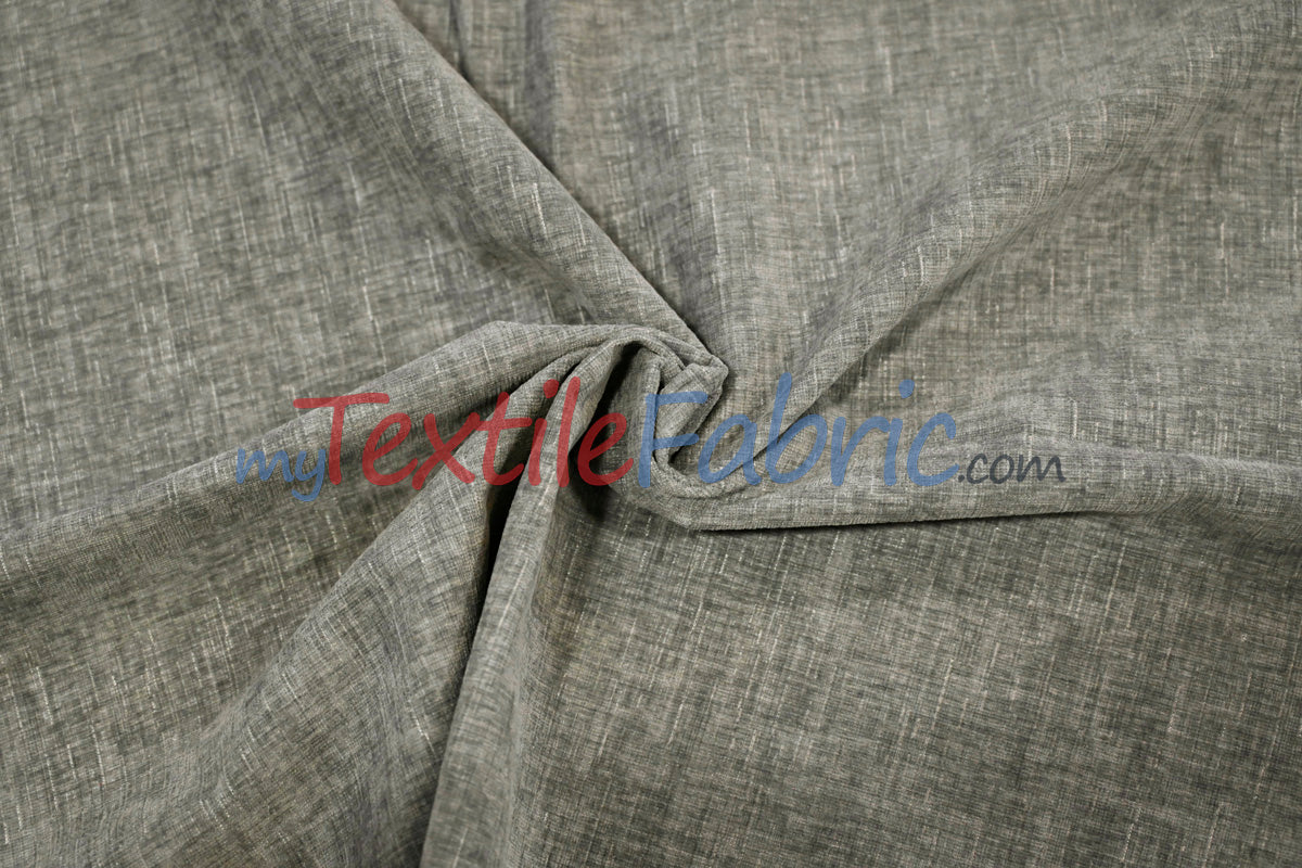 Chenille Polyester Fabric - Ultra Soft Velvety Texture, 60" Width, 350 GSM (1 Yard)