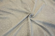 Embossed Faux Linen Embroidery Fabric - Off White And Light Silver, 58" Width (Yards)