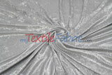 Panne Velvet Polyester Fabric - Crush Panne Velour, Solid, 58/60" Width (1 Yard)