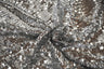 Fringe Sequins Polyester Fabric - Gold, Silver, Black, 50/52" Width (1 Yard)