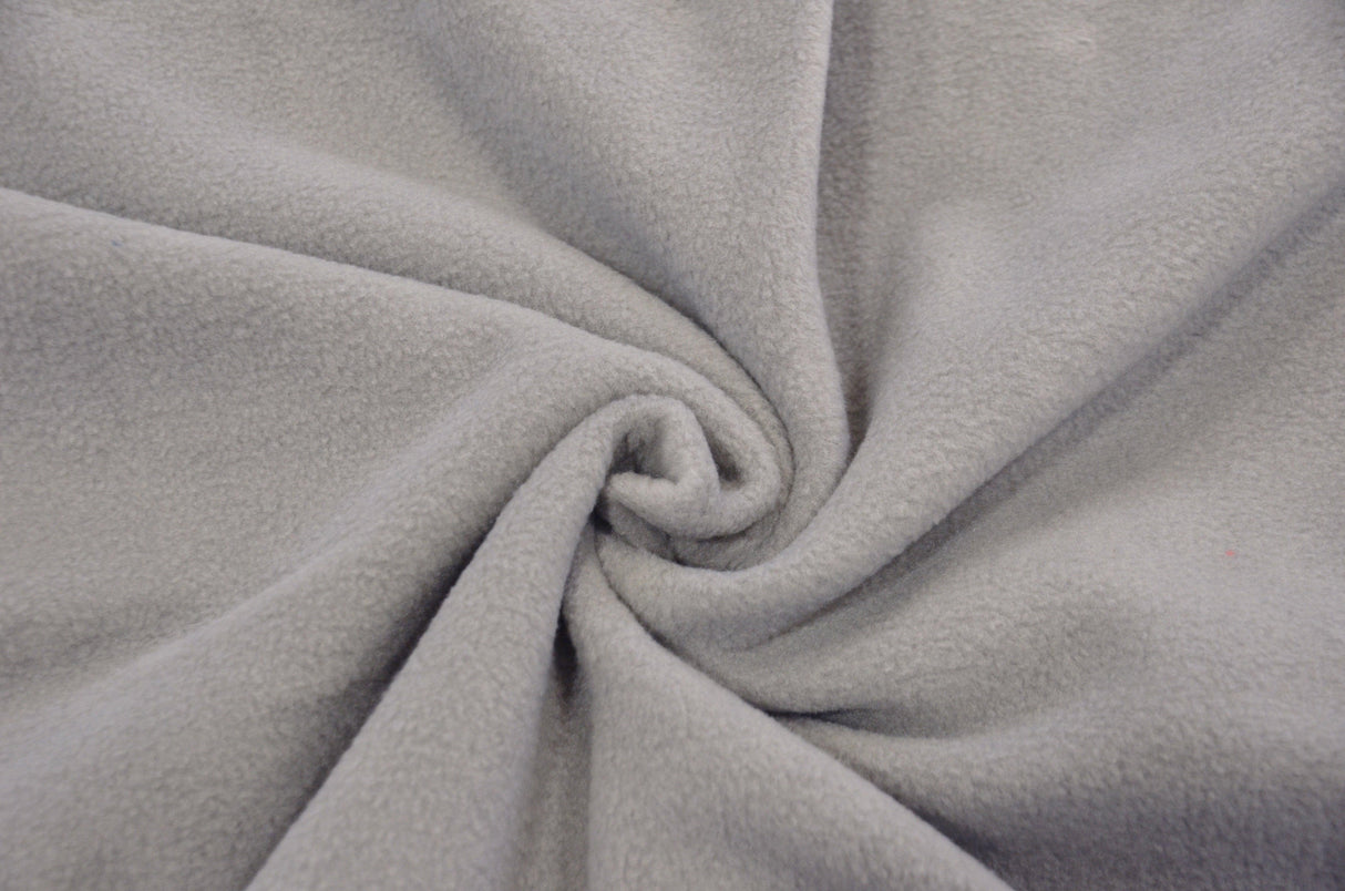 Polar Fleece Polyester Fabric - Anti Pill, Solid, 58/60" Width (1 Yard)