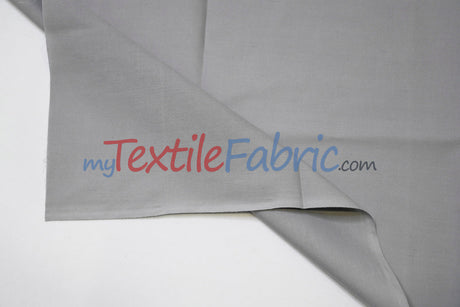 Polyester Cotton Broadcloth Fabric - Solid Colors, 58/60" Width (1 Yard)