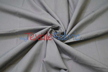 Polyester Cotton Broadcloth Fabric - Solid Colors, 58/60" Width (1 Yard)