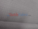 Rustic Linen Polyester Fabric - Faux Linen, 58" Width, 5 Colors (1 Yard)