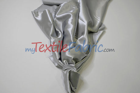Stretch Charmeuse Satin Fabric - 96% Polyester 4% Spandex, Solid, 58/60" Width (Yards, Bolts, Sample Swatches)