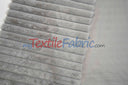 Striped Rabbit Fur 100 Percent Polyester Fabric - Striped Faux Rabbit Fur, 64/66" Width (1 Yard)