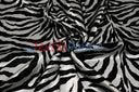 Zebra Charmeuse Satin Fabric - Zebra Print, 58/60" Width, Multiple Colors (1 Yard)
