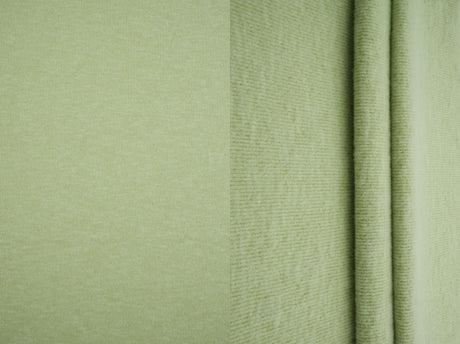 Brushed Rib Knit Jersey Solid