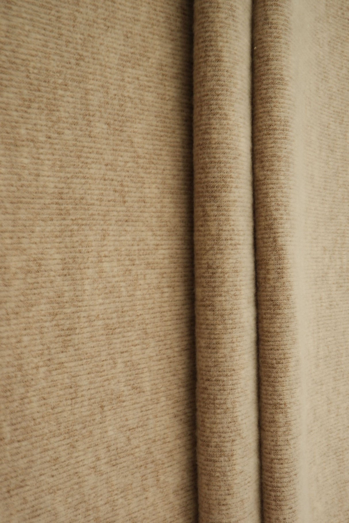 Brushed Rib Knit Jersey Solid