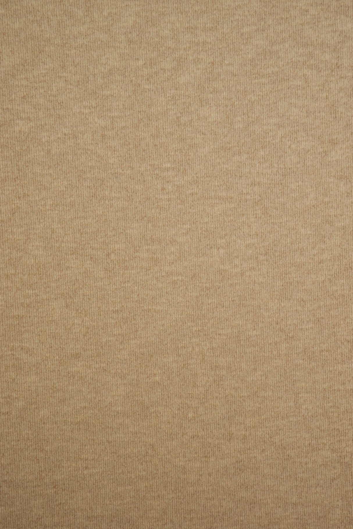 Brushed Rib Knit Jersey Solid