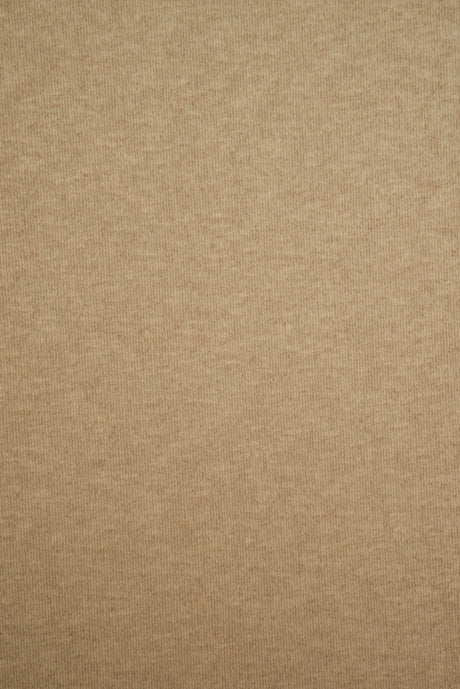 Brushed Rib Knit Jersey Solid
