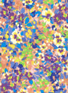 1 Yard Floral Print DTY Brushed Fabric Soft Stretch Polyester Spandex 58 Inch Wide