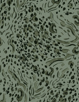 Abstract Print DTY Brushed Knit