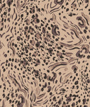 Abstract Print DTY Brushed Knit