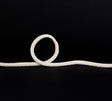 Italian White Wool Drawstring Trimming - 0.25"