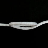 Italian Light Gray Wool Drawstring Trimming - 0.25"