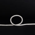 Italian Light Gray Wool Drawstring Trimming - 0.25"