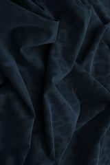 Animal Print PU Pleather Knit Indigo