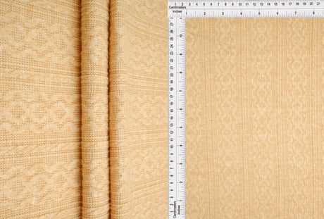Jacquard Knit Two-Tone Braid