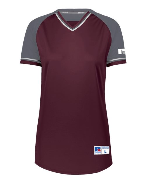 Russell Athletic Women's Classic V-Neck Jersey